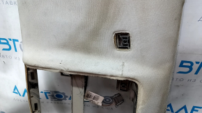 VW Tiguan 09-17 ceiling trim for panoramic view, grey, fabric peeling off, dry cleaning, creases