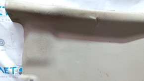 Ford Fiesta 11-19 headlining beige, without sunroof 4d, for dry cleaning, creases, dents