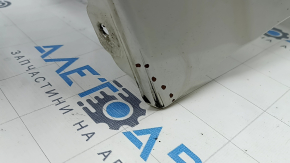 Front bumper bare Toyota Prius 30 13-15 rest, white, dented, cracks, scratches