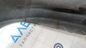 Front bumper bare Toyota Prius 30 13-15 rest, white, dented, cracks, scratches