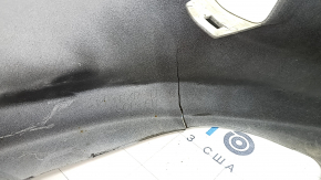 Front bumper bare Toyota Prius 30 13-15 rest, white, dented, cracks, scratches