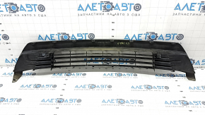 Front bumper grille lower Toyota Prius 30 13-15 rest without fog lights, black gloss, sand, broken mount