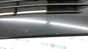 Front bumper grille lower Toyota Prius 30 13-15 rest without fog lights, black gloss, sand, broken mount