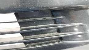 Front bumper grille lower Toyota Prius 30 13-15 rest without fog lights, black gloss, sand, broken mount