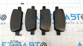 Rear brake pads 4pcs set Tesla Model 3 18-15mm