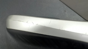 Door trim card rear right Toyota Prius 30 10-15 black with dark gray insert cloth, armrest dark gray cloth, gray molding, scratches, for dry cleaning
