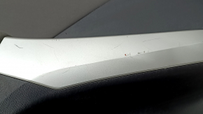 Door trim card rear left Toyota Prius 30 10-15 black with gray insert cloth, armrest gray cloth, molding gray structure, scratches, for dry cleaning