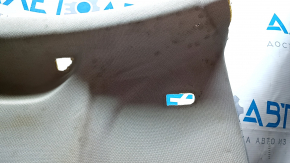 VW Jetta 11-16 USA headliner for sunroof gray, dry cleanable, creases, fabric peeling off, dents
