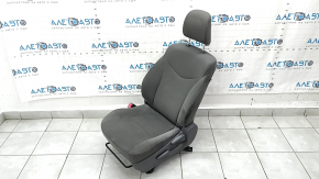 Driver's seat Toyota Prius 30 10-15 with airbag, mechanical, velour, dark gray, dry-cleanable, dented