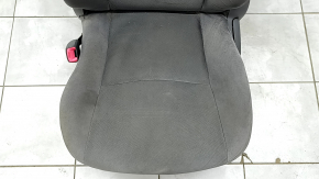 Driver's seat Toyota Prius 30 10-15 with airbag, mechanical, velour, dark gray, dry-cleanable, dented