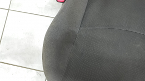 Driver's seat Toyota Prius 30 10-15 with airbag, mechanical, velour, dark gray, dry-cleanable, dented