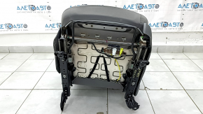 Driver's seat Toyota Prius 30 10-15 with airbag, mechanical, velour, dark gray, dry-cleanable, dented