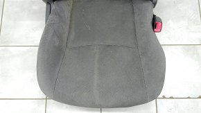 Passenger seat Toyota Prius 30 10-15 without airbag, mechanical, velour, dark gray, dry-cleanable