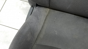 Passenger seat Toyota Prius 30 10-15 without airbag, mechanical, velour, dark gray, dry-cleanable