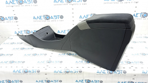 Central console armrest and cup holder Toyota Prius 30 12-15 rest, black, armrest cloth black, scratches, dry cleaning