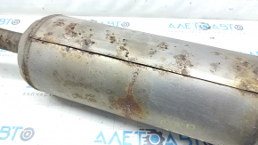 Muffler rear part with barrel Toyota Prius 30 10-15 rusty