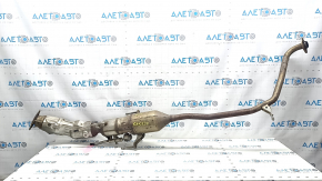 Intake pipe with catalysts Toyota Prius 30 10-15 rusty