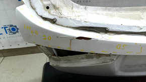 Trunk door bare Subaru Impreza WRX GH 08-14 5d, white 37J, warped, putty 0.5-2.0, rust
