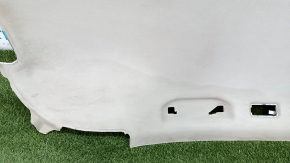Infiniti FX35 FX45 03-08 headlining gray, under sunroof, for dry cleaning, creases, fabric peeling off