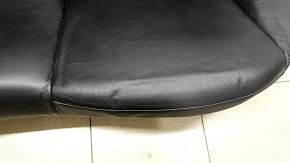 Rear row of seats 2nd row Subaru Impreza WRX GH 09-10 leather black with red stitching, dented leather, scratch
