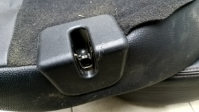Rear row of seats 2nd row Subaru Impreza WRX GH 09-10 leather black with red stitching, dented leather, scratch