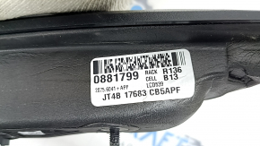 Side mirror left Ford Edge 19- 9 pins, silver, BSM, turn signal, backlight