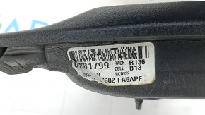 Side mirror right Ford Edge 19- 9 pins, silver, BSM, turn signal, backlight