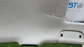 Ceiling trim Toyota Prius V 12-16 gray, under panorama, with central lamp, for dry cleaning, dents, creases, scratches