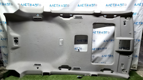 Toyota Highlander 08-13 headlining for sunroof, for monitor, gray, with air ducts and central lamp, for dry cleaning, creases, dents, scratches
