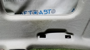 Toyota Highlander 08-13 headlining for sunroof, for monitor, gray, with air ducts and central lamp, for dry cleaning, creases, dents, scratches