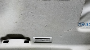 Toyota Highlander 08-13 headlining for sunroof, for monitor, gray, with air ducts and central lamp, for dry cleaning, creases, dents, scratches