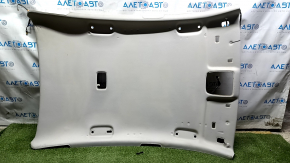 Kia Optima 16-20 headlining without sunroof, grey, dry-cleanable, dents, cracks, trimmed chip