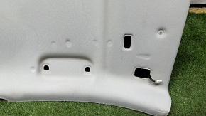 Kia Optima 16-20 headlining without sunroof, grey, dry-cleanable, dents, cracks, trimmed chip