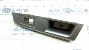 Rear right window lift control trim Subaru Impreza WRX GH 08-11 gray, scuffs