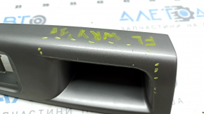 Front left window lift control trim Subaru Impreza WRX GH 08-10 gray, pokes