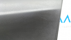 Door trim card front right Subaru Impreza WRX GH 09-11 black, gray molding, armrest black leather, scratches