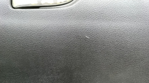 Door trim card rear left Subaru Impreza WRX GH 09-11 black, armrest black leather, scratches, tears