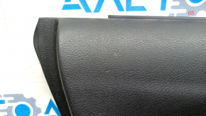 Door trim card rear left Subaru Impreza WRX GH 09-11 black, armrest black leather, scratches, tears