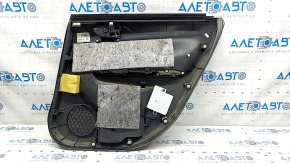 Door trim card rear left Subaru Impreza WRX GH 09-11 black, armrest black leather, scratches, tears