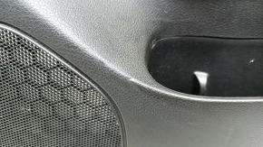 Door trim card rear right Subaru Impreza WRX GH 09-11 black, armrest black leather, scuffs