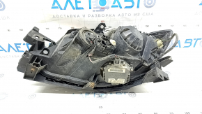 Front right headlight complete Subaru Impreza WRX GH 08-11 xenon with bracket, broken mount, needs polishing