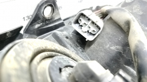 Front right headlight complete Subaru Impreza WRX GH 08-11 xenon with bracket, broken mount, needs polishing