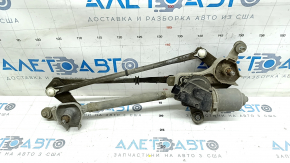 Windscreen wiper trapezoid with motor Subaru Impreza WRX GH 08-14 cracks in fasteners