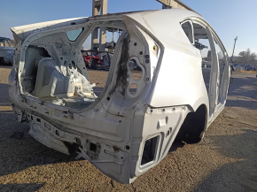 Quarter wing rear right Toyota Prius 30 10-15 on the body, white, rusty, bumps