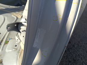 Sunset of the rear wing left Toyota Prius 30 10-15 on the body, white, rusty, pokes