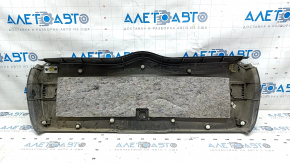 Lower trunk door trim Subaru Impreza WRX GH 09-14 5d black, scratches, broken fastening, whitened plastic