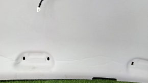 Headlining Hyundai Santa FE Sport 13-16 gray, without sunroof, for dry cleaning, cracks, dents, tears, broken fasteners