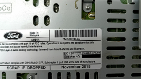 Radio tape recorder Ford Edge 15-22