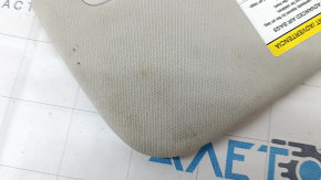 Left visor Ford Edge 15 - gray, without hook, dry cleanable