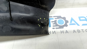 Door sill trim inner rear right Subaru Impreza WRX GH 08-14 black, broken fastening, scratches
